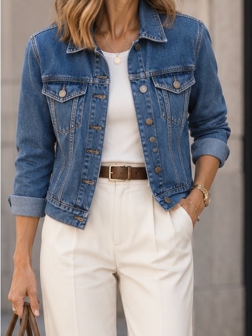 Pepe Jeans Blue Denim Jacket (fits like a Medium)